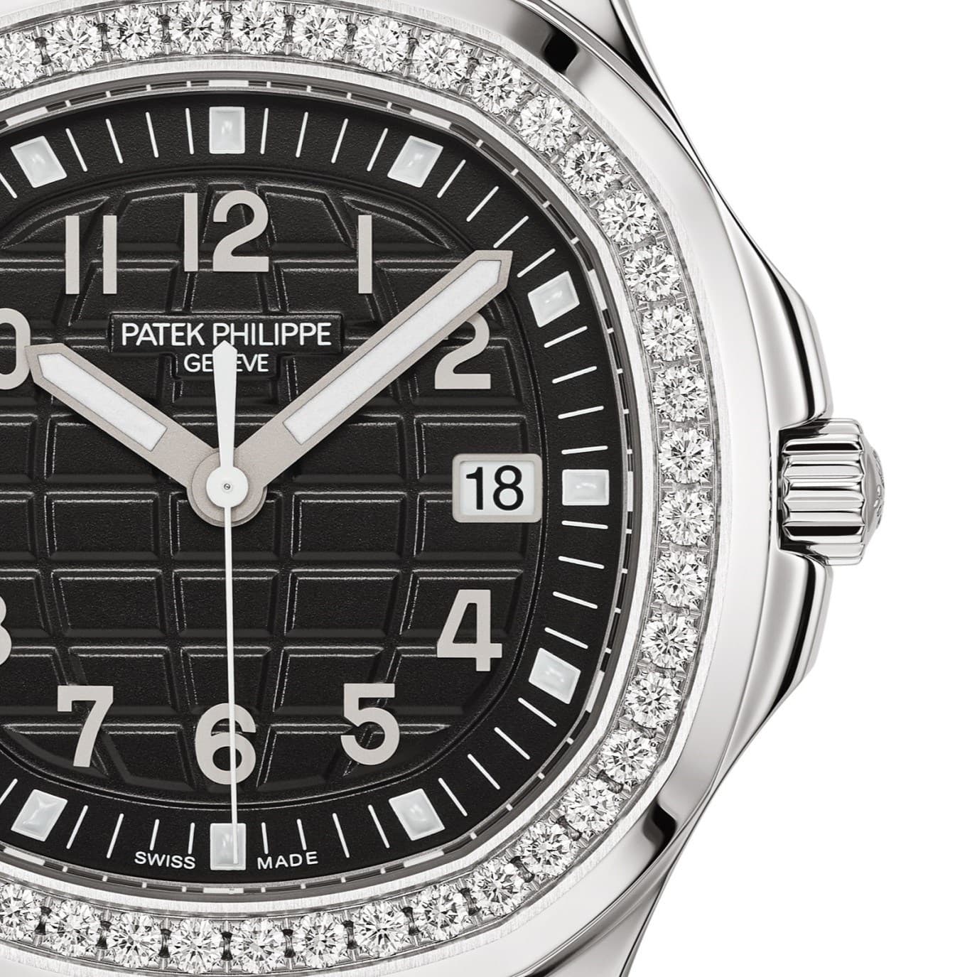 Patek Philippe Aquanaut in Black with Diamonds (5267/200A) 2