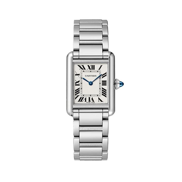 Cartier Tank Must Watch in Polished Steel, small model 0