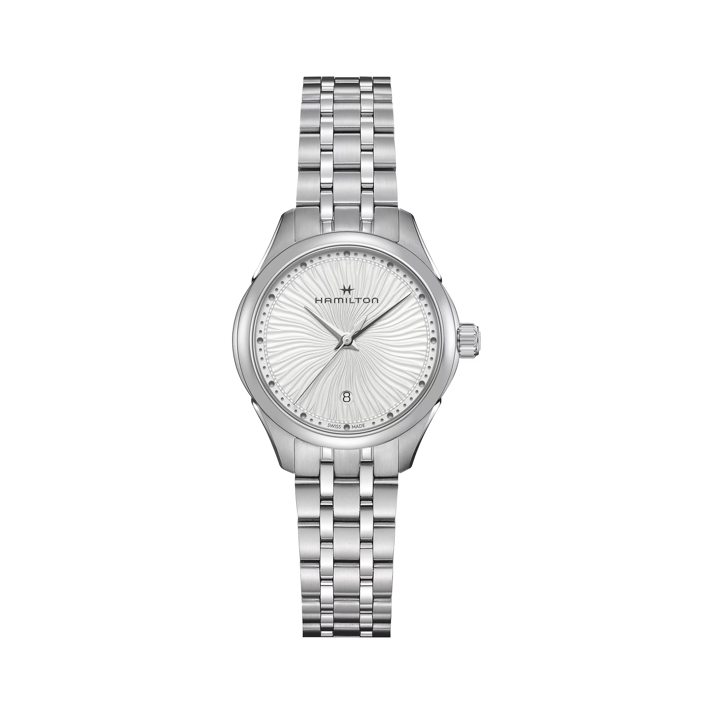 Hamilton Jazzmaster Lady Quartz Watch with White Dial 0