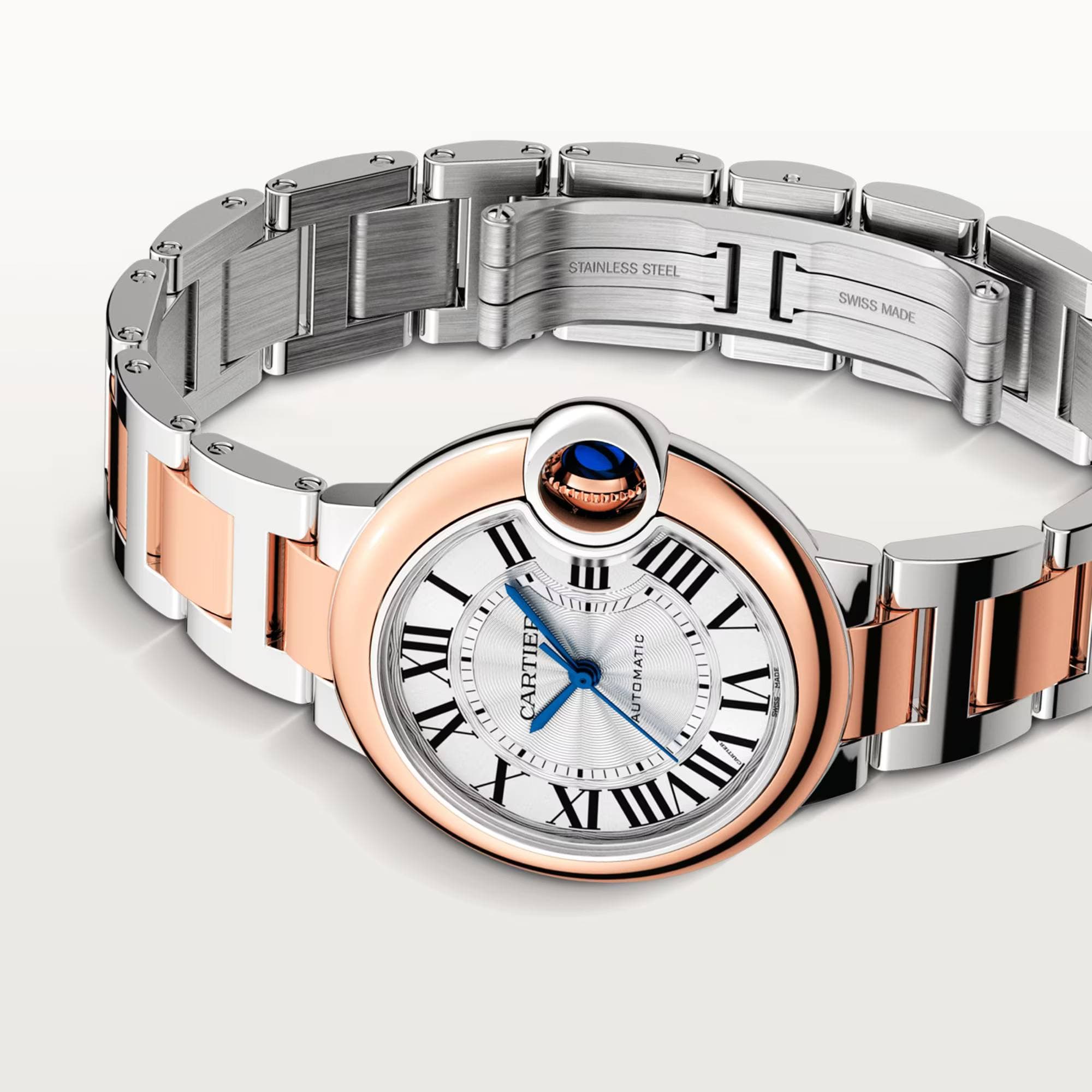 Ballon Bleu de Cartier Watch in Rose Gold, 33mm 2