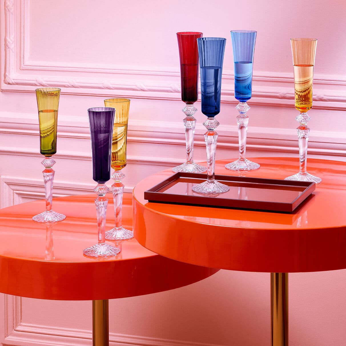 Baccarat Mille Nuits Flutissimo Flutes Set of Four 1